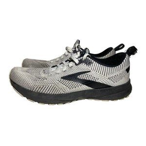 Brooks Revel 5 Road Running Shoes Athletic Sneakers Women Size 8 Black White